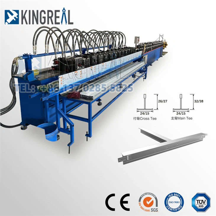 T Bar Triangle T Roll Forming Machine для металевої стелі