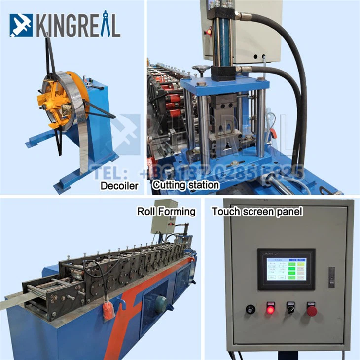 T Grid Roll Forming Machine